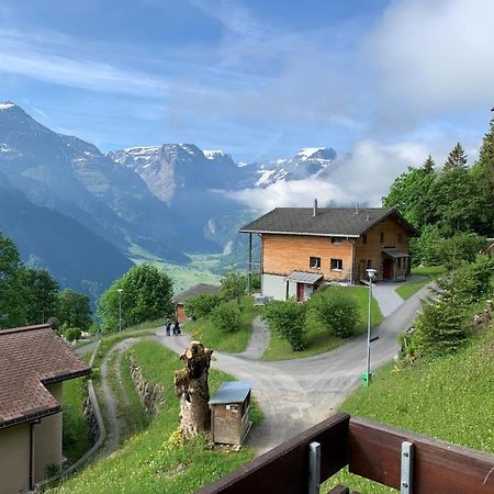 Ferienwohnung Revier Silberwiidä-Galerie Braunwald Exterior foto