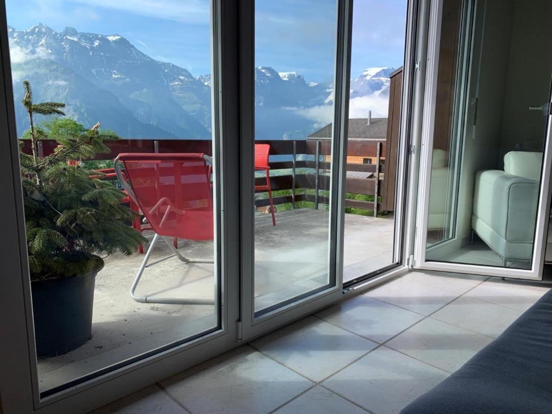 Ferienwohnung Revier Silberwiidä-Galerie Braunwald Exterior foto